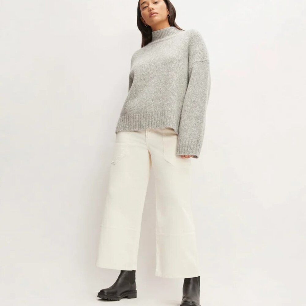 Everlane Corduroy Gardener Pants Bone Size 10
